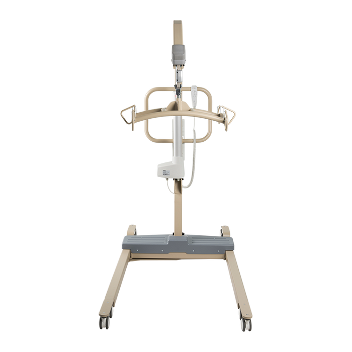 Front View Dynarex Bariatric Electric Patient Lift with Scale 1000 lb Capacity for Safe Patient Transfers in Healthcare and Long-Term Care