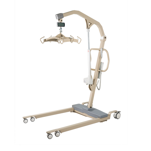 Durable Dynarex Bariatric Electric Patient Lift with Scale 1000 lb Capacity for Safe Patient Transfers in Healthcare and Long-Term Care