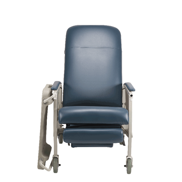 Realible Dynarex Bariatric Geri Chair 3-Position Recliner Durable Comfortable Seating for Bariatric Patients with Easy Adjustability and Removable Side Panels