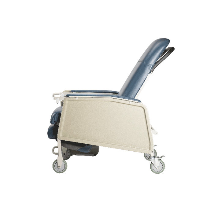 Side Dynarex Bariatric Geri Chair 3-Position Recliner Durable Comfortable Seating for Bariatric Patients with Easy Adjustability and Removable Side Panels