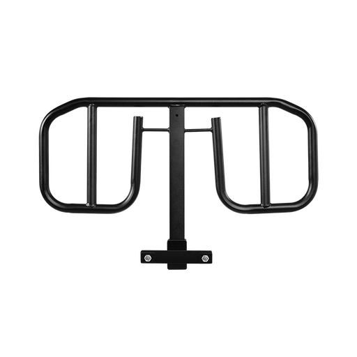 Black Dynarex Bariatric HD Half-Length Bed Rail for Full Electric Home Care Beds Heavy-Duty Steel Fall Prevention Assist Rail