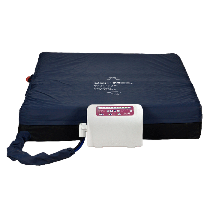 Therapeutic Mattress Dynarex Bariatric Plus Alternating Pressure Air Mattress with Digital Pump 800 lb Capacity, Adjustable Firmness and Multiple Inflation Modes