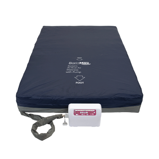 Comfort Mattress Dynarex Bariatric Plus Alternating Pressure Air Mattress with Digital Pump 800 lb Capacity, Adjustable Firmness and Multiple Inflation Modes