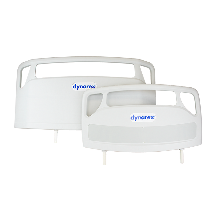 Durable Dynarex Composite Headboards and Footboards for D200, D300, and DB300 LTC Beds Durable, Tool-Free Installation