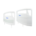 White Dynarex Composite Headboards and Footboards for D200, D300, and DB300 LTC Beds Durable, Tool-Free Installation