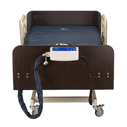 Reliable Dynarex DynaRest Airfloat 500 Medical Grade Alternating Pressure Air Mattress Replacement with Digital Pump and Low Air Loss Support