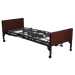 Durable Dynarex Full-Electric Homecare Bed with Full Rail and Dynarest Multizone Mattress Height Adjustable Steel Frame, 450 lb Capacity