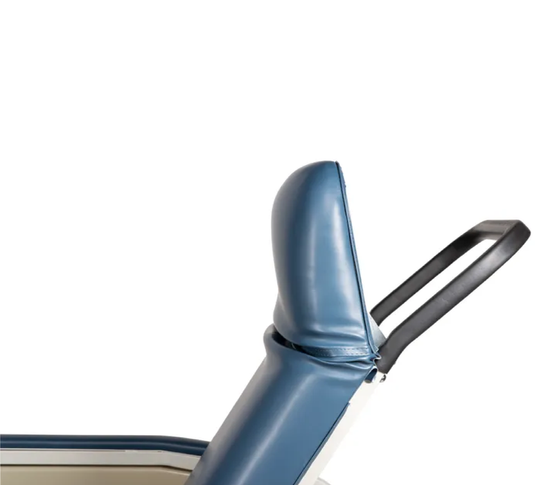 Head Support Dynarex Geri Chair 3-Position Recliner with Steel Frame, Locking Casters and 250 lb Weight Capacity