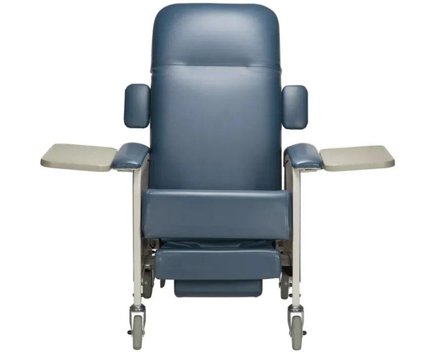 250 lb Capacity Dynarex Geri Chair Infinite Position Recliner Comfortable, Durable, and Flexible Seating for Healthcare Facilities
