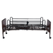 Side View Dynarex Home Care Full-Length Bed Rail  Adjustable Steel Safety Rail for Patient Support