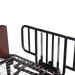 Details Dynarex Homecare Half-Length Bed Rail Heavy-Duty Steel Edge Clamp for Patient Safety and Fall Prevention