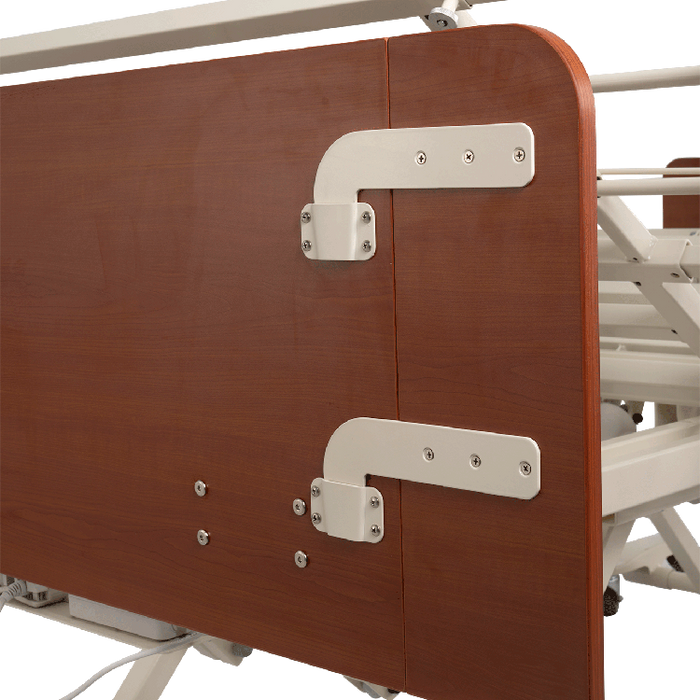 Expandable Dynarex LTC Bed Accessories for DB600 Bariatric Beds HD Headboard, Footboard, and Composite Swing Down Rail