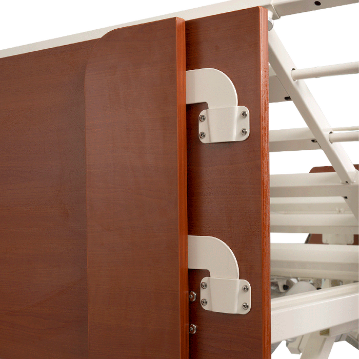 Details Dynarex LTC Bed Accessories for DB600 Bariatric Beds HD Headboard, Footboard, and Composite Swing Down Rail