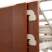 Details Dynarex LTC Bed Accessories for DB600 Bariatric Beds HD Headboard, Footboard, and Composite Swing Down Rail