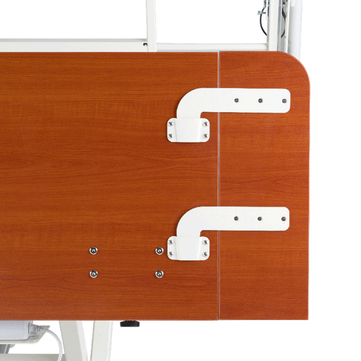 Amber Cherry Dynarex LTC Bed Accessories for DB600 Bariatric Beds HD Headboard, Footboard, and Composite Swing Down Rail
