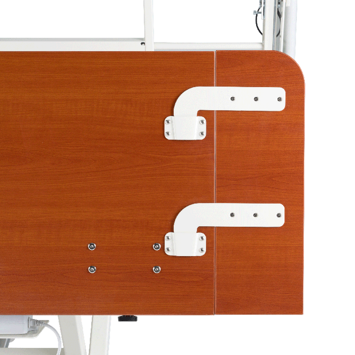 Amber Cherry Dynarex LTC Bed Accessories for DB600 Bariatric Beds HD Headboard, Footboard, and Composite Swing Down Rail