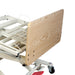 Durable Dynarex LTC Footboards for D-Series and Bariatric Beds Moisture-Resistant Laminated MDF with Tool-Free Installation