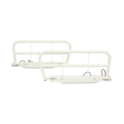 Adjustable Dynarex LTC Metal Swing Bed Rail Safe, Sturdy Assistive Rail for Fall Prevention and Patient Support