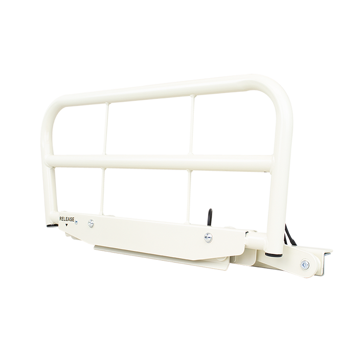 User Friendly Dynarex LTC Metal Swing Bed Rail Safe, Sturdy Assistive Rail for Fall Prevention and Patient Support