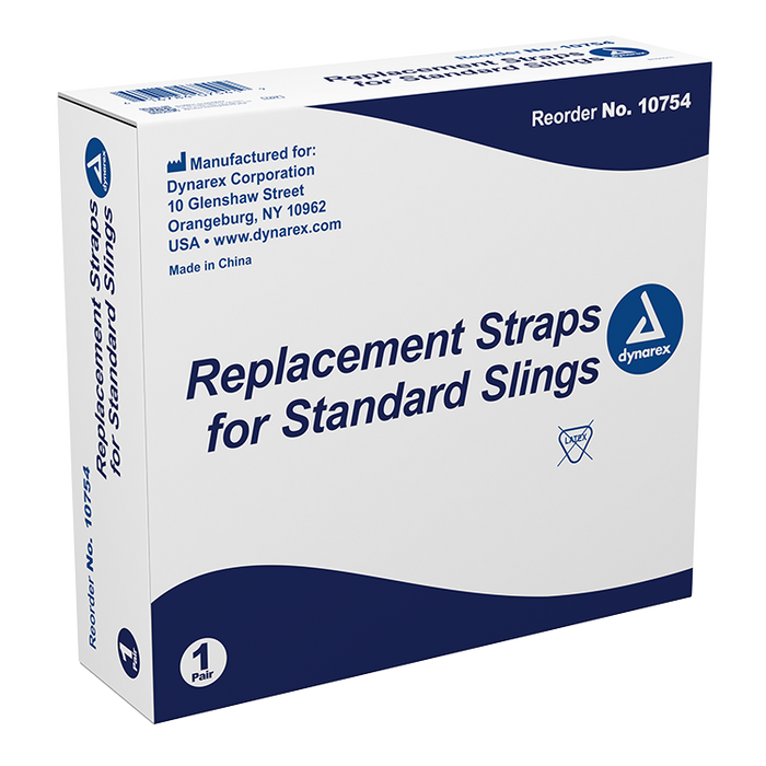 Box Dynarex Replacement Chains and Straps for Standard Patient Lift Slings Durable, Safe, and Easy-to-Attach Accessories