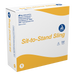 Yellow and White Box Dynarex Sit-to-Stand Sling for Electric Patient Lifts Durable Polyester Fabric, 440 lb Weight Capacity, Enhanced Support and Mobility