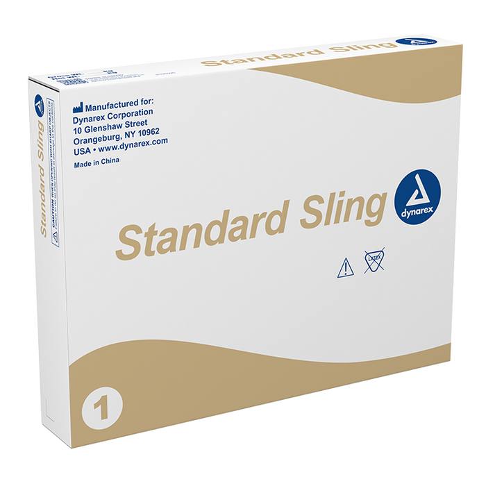 Box Dynarex Standard Seat and Back Toileting Sling with Commode Opening Mesh or Canvas Patient Lift Sling, 330 lb Capacity