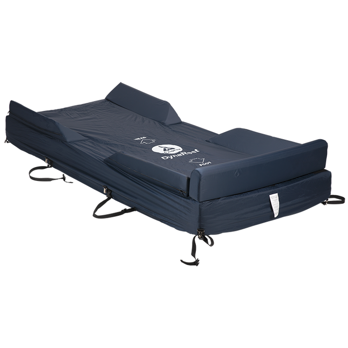 Reliable Dynarex Universal Mattress Cover with Foam Bolsters Low Shear, Fluid-Resistant Patient Fall Prevention Bed Cover