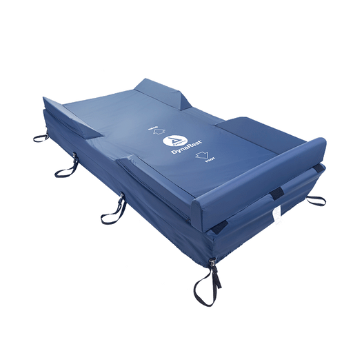 Premium Dynarex Universal Mattress Cover with Foam Bolsters Low Shear, Fluid-Resistant Patient Fall Prevention Bed Cover