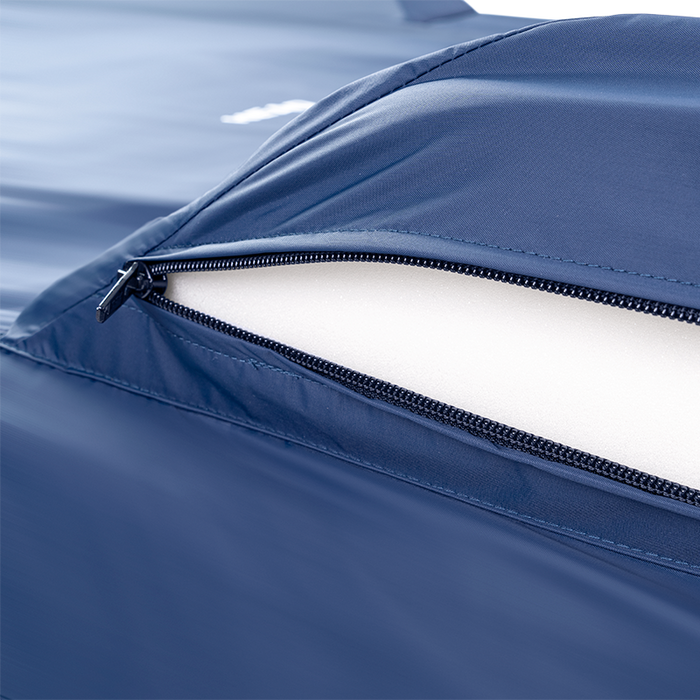 Zipper Details Dynarex Universal Mattress Cover with Foam Bolsters Low Shear, Fluid-Resistant Patient Fall Prevention Bed Cover