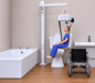 EMR Distributors LRT Patient Transfer Lift With CP440 Motor And High Capacity Patient Handling Equipment Demo Lift Image