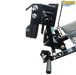 EZ Carrier Fold Up Electric Lift Hitch Platform Carrier For Power Wheelchairs And Scooters 200 350 Lbs Capacity Hinges