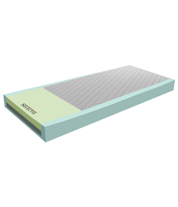 Emerald Comfort Select Pressure Redistribution Bariatric Foam Mattress in Bare Foam Product with Logo