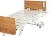 Emerald Infinity Expandable Bariatric Homecare Hospital Bed Head and Foot Board View with Hand Pendant