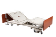 Emerald Infinity Max Expandable Bariatric Bed in Fully Flat Elevated  Position with Head and Foot Board View