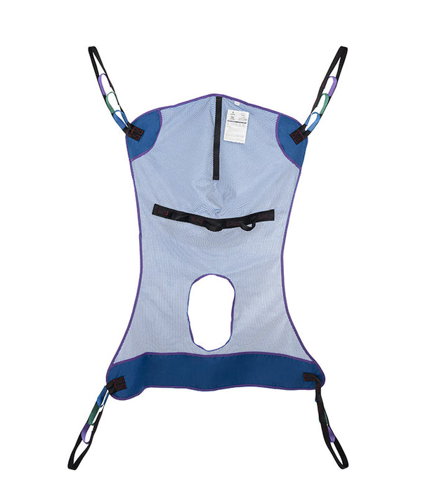 Emerald Mesh Full Body Sling with Commode Opening