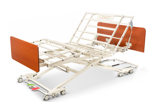 Emerald Oasis Expandable Homecare Hospital Bed Fully Elevated