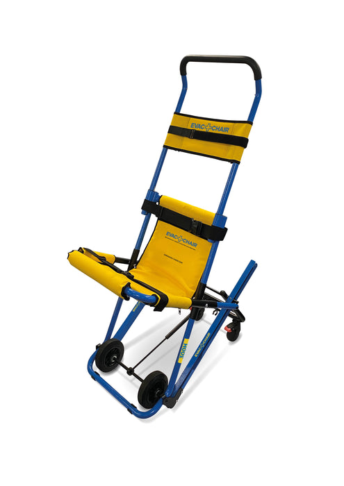 Durable Evac + Chair 300H Lightweight Emergency Stair Chair for Safe Evacuation of Mobility Impaired Individuals 400lb Capacity