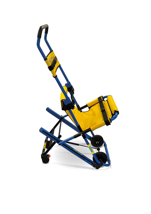 Foldable Evac + Chair 300H Lightweight Emergency Stair Chair for Safe Evacuation of Mobility Impaired Individuals 400lb Capacity