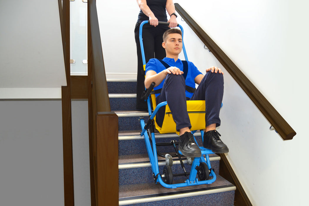 Reliable Evac + Chair 400H Evacuation Chair an Award-Winning Ergonomic for Safe and Efficient Downward Evacuation