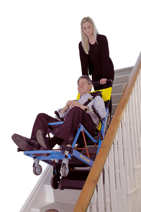 In Operations Evac+Chair 800H Electric Evacuation Chair Motorized Stair Climbing Chair for Safe Emergency and Patient Transport