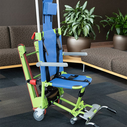 Evacusafe Excel-e Powered Evacuation Chair With Motorized Stair Descent Safety Harness And Durable Emergency Evacuation Design Main Image
