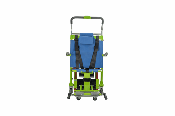 Evacusafe Excel-e Powered Evacuation Chair With Motorized Stair Descent Safety Harness And Durable Emergency Evacuation Design  Whole Image