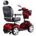 FreeRider 4 Wheel Bariatric Scooter With Heavy Duty Frame And Comfortable High Back Seat Whole Back Product Image
