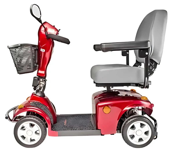 FreeRider 4 Wheel Mobility Bariatric Scooter Delivers Comfort Stability for Everyday Indoor And Outdoor Mobility Use Side Image
