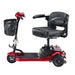 FreeRider Ascot3 3 Wheel Mobility Scooter With Comfortable Seat And Easy Steering Control Side Full View Image