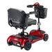 FreeRider Ascot4 4 Wheel Mobility Scooter With Comfortable Captain Seat And Stable Four Wheel Design Back Image