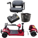 FreeRider Ascot4 4 Wheel Mobility Scooter With Comfortable Captain Seat And Stable Four Wheel Design Parts Image