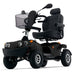 FreeRider Bariatric Heavy Duty Mobility Scooter With Reinforced Frame And Comfortable High Back Seat Side Image Angle