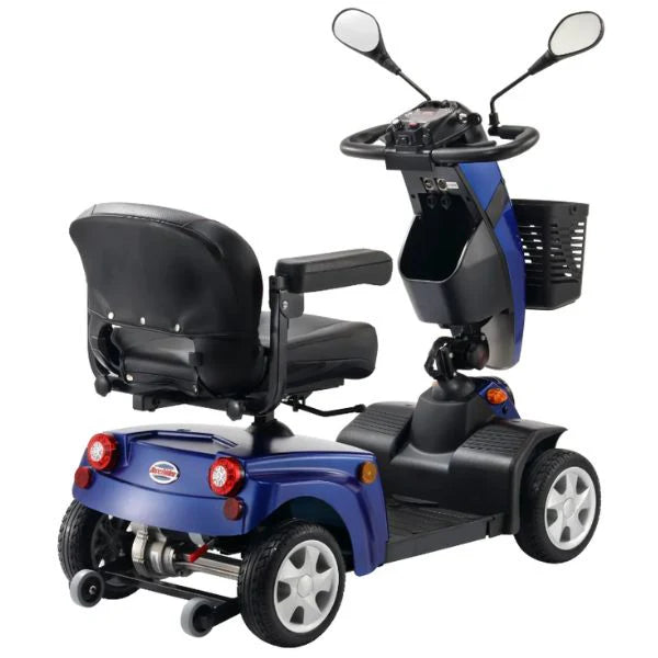 FreeRider City Mobility Scooter 400 lbs. Capacity Front View Travel Friendly Electric Scooter Back Image