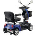 FreeRider City Mobility Scooter 400 lbs. Capacity Front View Travel Friendly Electric Scooter Back Image